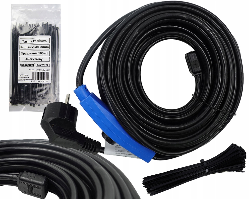 Vykurovací kábel Rolmarket 8m 128W